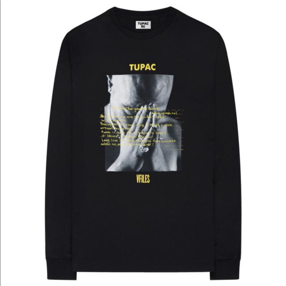 VFILES x TUPAC Long Sleeve Shirt *RARE*